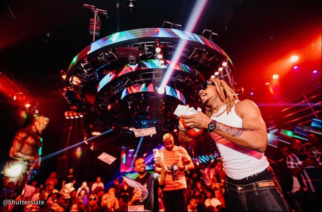 Picture of Asake Performing on Stage