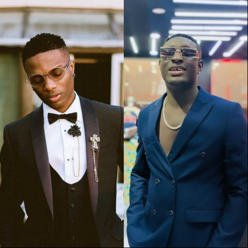 Picture of Carter Efe and Wizkid