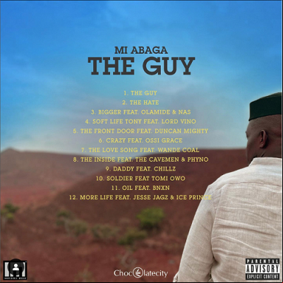 MI-Abaga The guy album artwork backcover