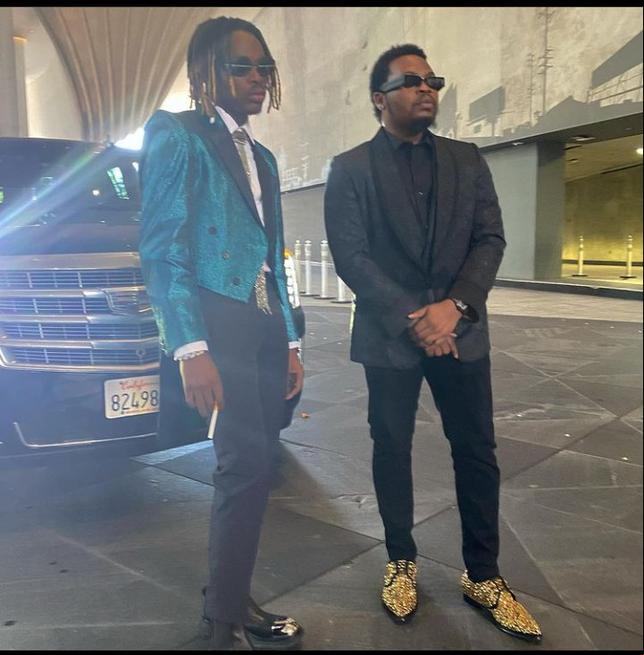 Picture of Olamide and Fireboy